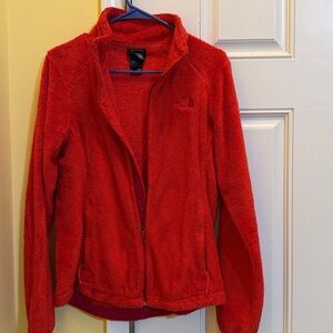 The North Face Vibrant Red Fleece Jacket